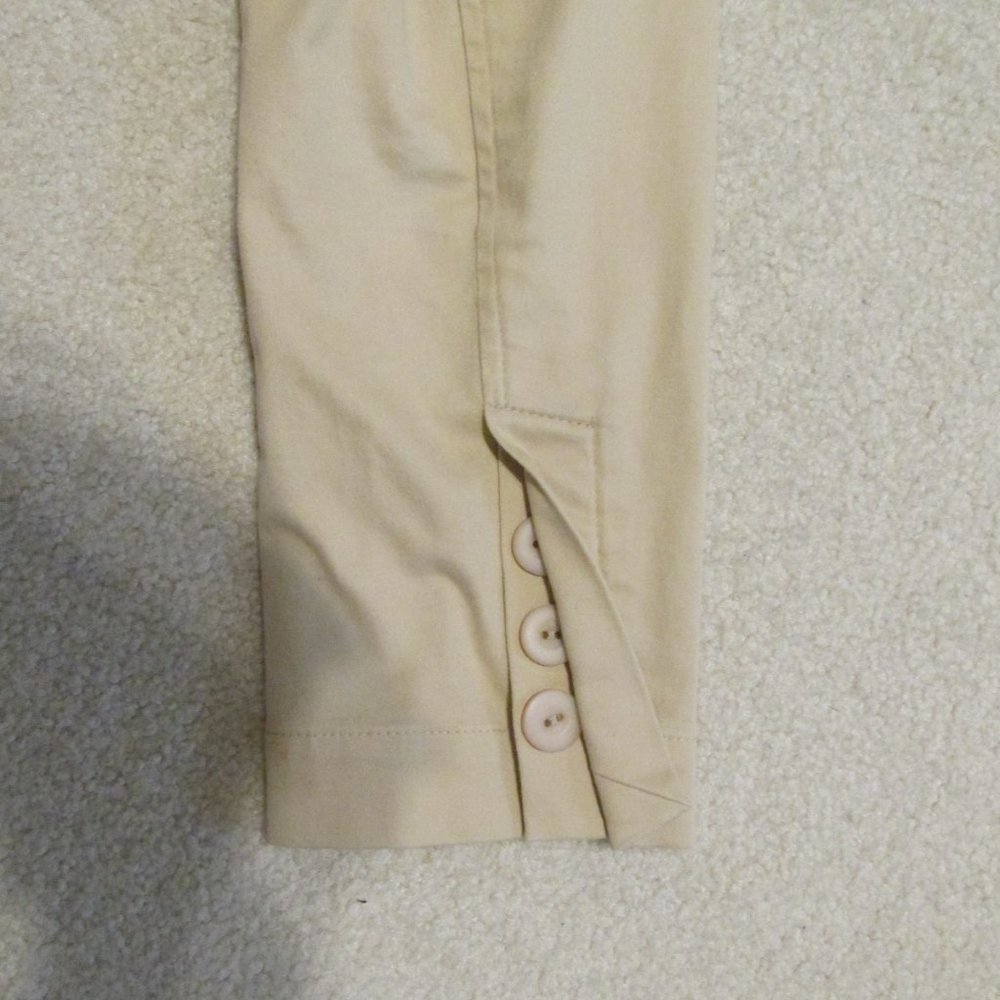 TALBOTS WOMEN'S SIZE 6 SUIT JACKET TAN BEIGE COUNTRY CASUAL BLAZER - Picture 8 of 8